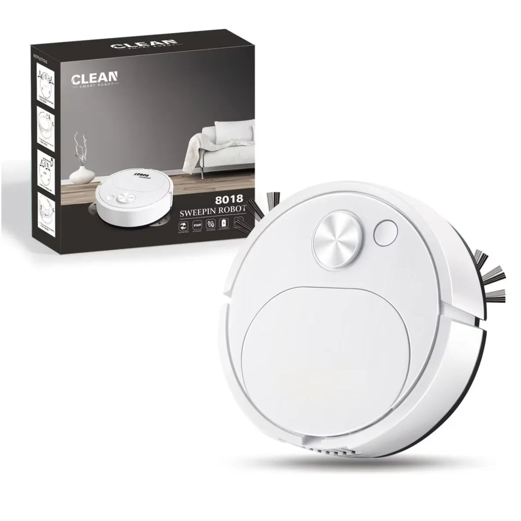 New Automatic Robot Vacuum Cleaner Smart Sweeping Dry Wet Cleaning Machine Charging Intelligent Vacuum Cleaner for Home