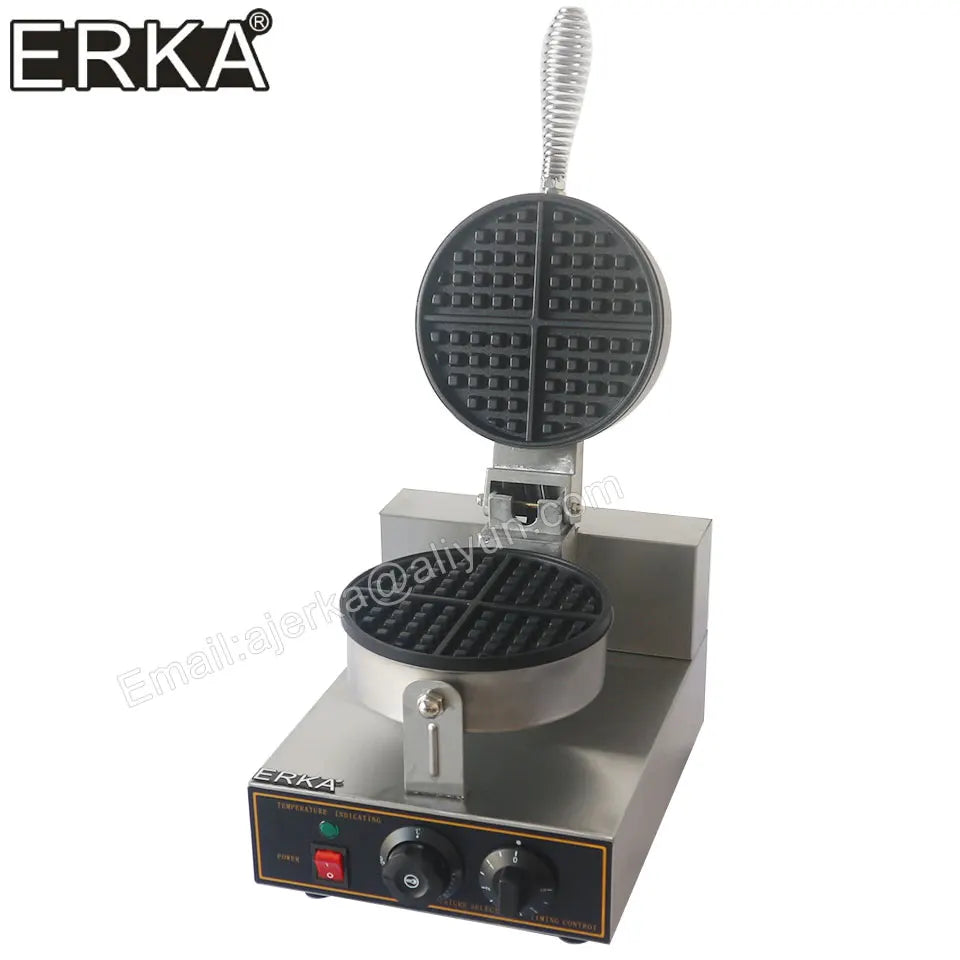 ERKA   electric waffle maker Single-head waffle oven Lattice cake maker Scones maker Baking pan Nonstick pan waffle