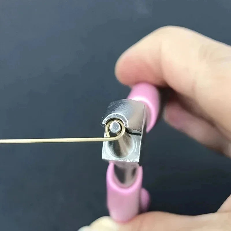 Professional Round Concave Pliers for Jewelry Making Mini Precision Wire Loop Ideal DIY Manual Tools Jewelry Making Supplies