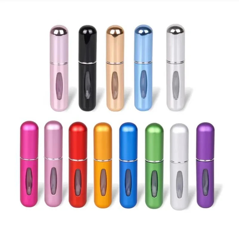 5ml Bottom Charge Perfume Refillable Bottle Liquid Container For Cosmetics Spray Bottling Dispenser Press Head Portable Travelr