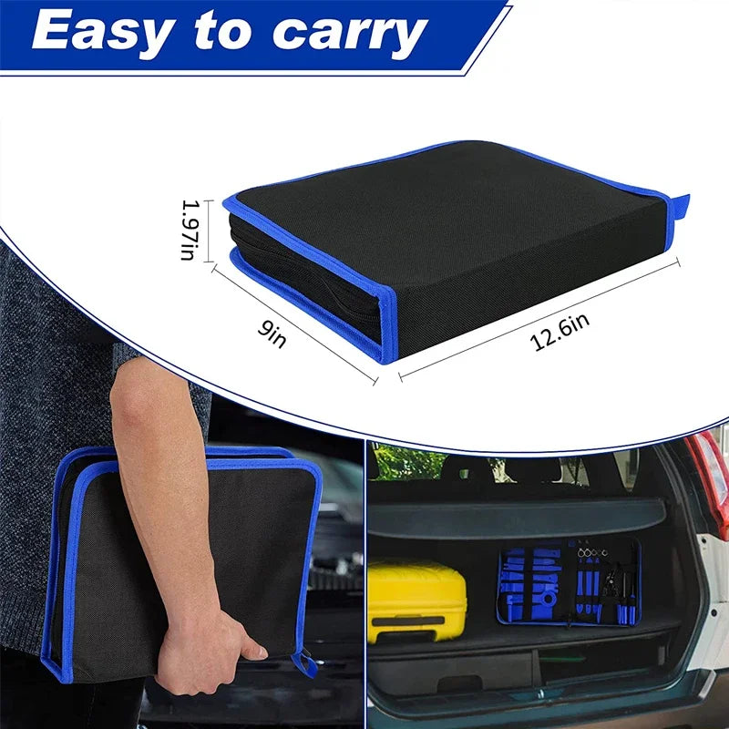 Auto Car Instrument Board Removal Tool Kit - Hand Tool Set Crowbar Screwdriver Automobile Sound Disassembly Kit 5/11/41PCS