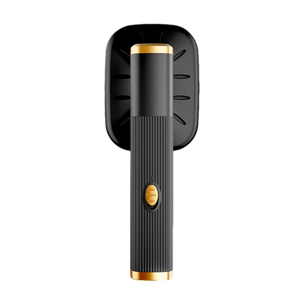 B64CPortable Travel Steamer for Clothes Mini Steam Iron 180°Rotatable Handheld Steam Iron for Fabric Clothes Black