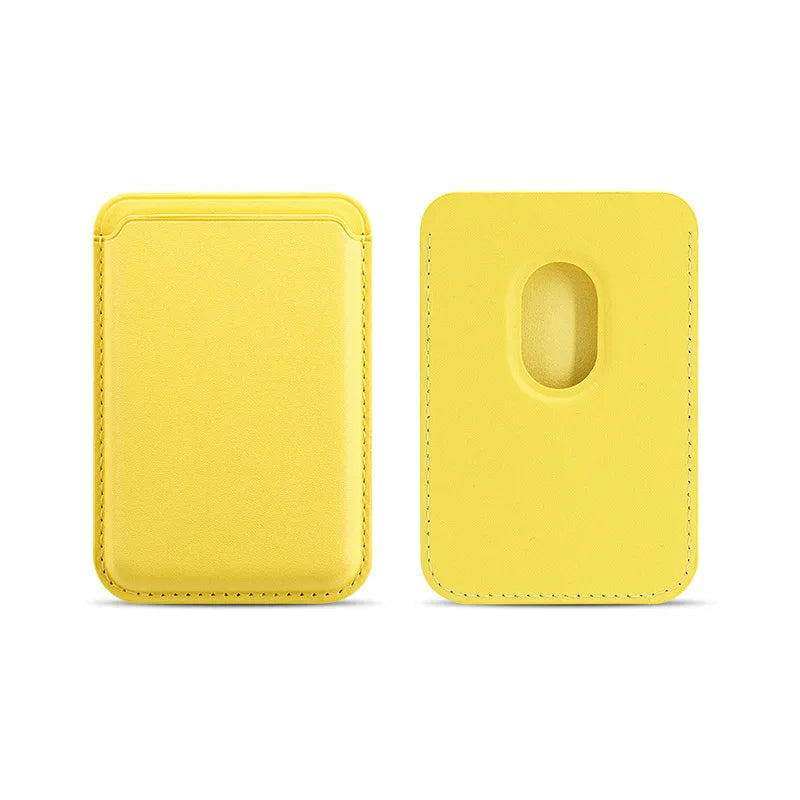 For Apple Magsafe Magnetic Card Holder Case For iPhone 14 13 12 11 Pro Max Mini X XS XR 8 Plus Phone Leather Wallet Bag Cover
