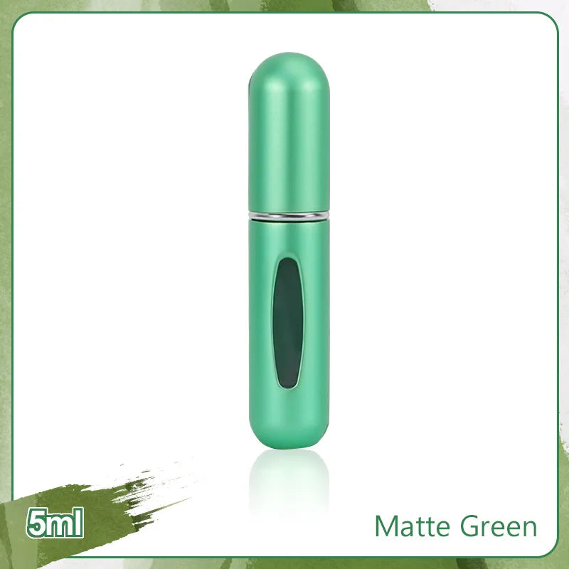 5ml Bottom Charge Perfume Refillable Bottle Liquid Container For Cosmetics Spray Bottling Dispenser Press Head Portable Travelr