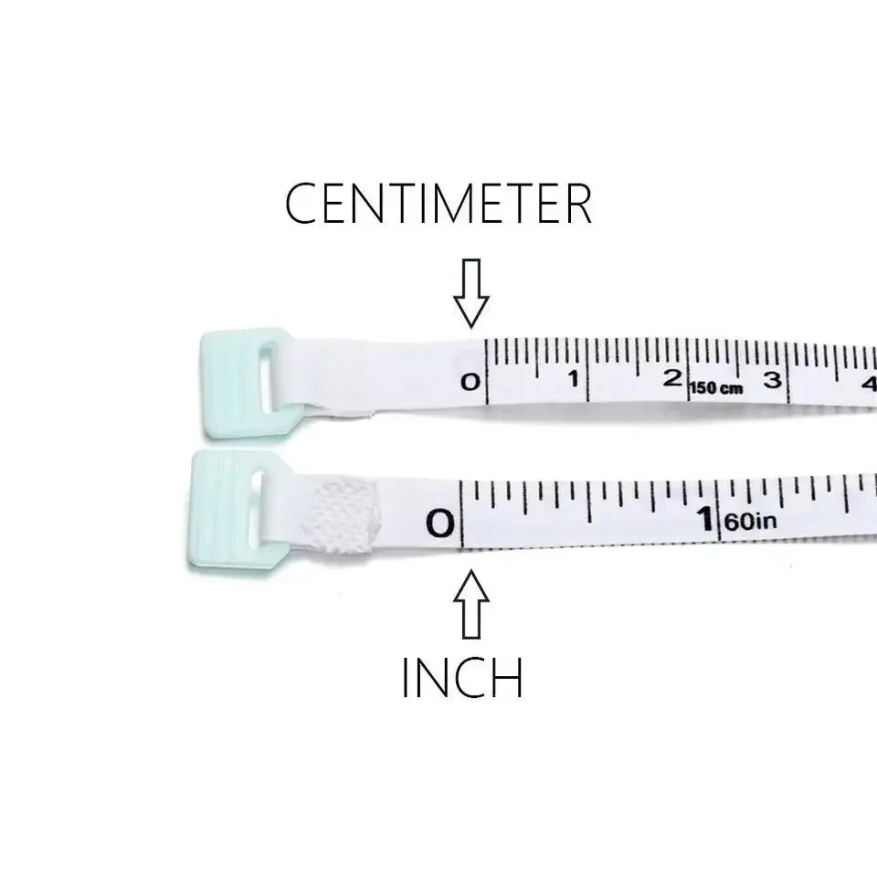 1.5m/60In Small Tape Measure Portable Plastic Tape Measure for Weight Loss Medical Body Measurement Tailor Measure Clothes Waist