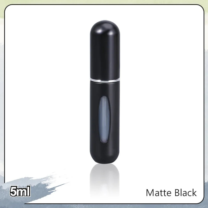 5ml Bottom Charge Perfume Refillable Bottle Liquid Container For Cosmetics Spray Bottling Dispenser Press Head Portable Travelr