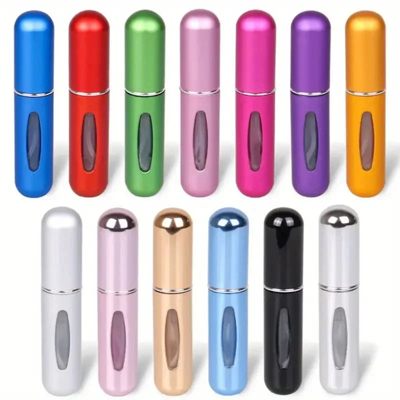 5ml Bottom Charge Perfume Refillable Bottle Liquid Container For Cosmetics Spray Bottling Dispenser Press Head Portable Travelr