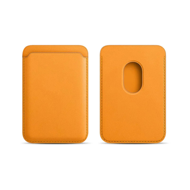 For Apple Magsafe Magnetic Card Holder Case For iPhone 14 13 12 11 Pro Max Mini X XS XR 8 Plus Phone Leather Wallet Bag Cover