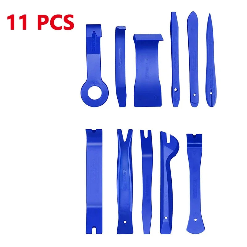 Auto Car Instrument Board Removal Tool Kit - Hand Tool Set Crowbar Screwdriver Automobile Sound Disassembly Kit 5/11/41PCS