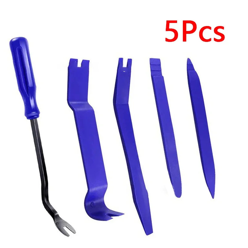 Auto Car Instrument Board Removal Tool Kit - Hand Tool Set Crowbar Screwdriver Automobile Sound Disassembly Kit 5/11/41PCS