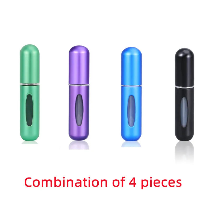 5ml Bottom Charge Perfume Refillable Bottle Liquid Container For Cosmetics Spray Bottling Dispenser Press Head Portable Travelr