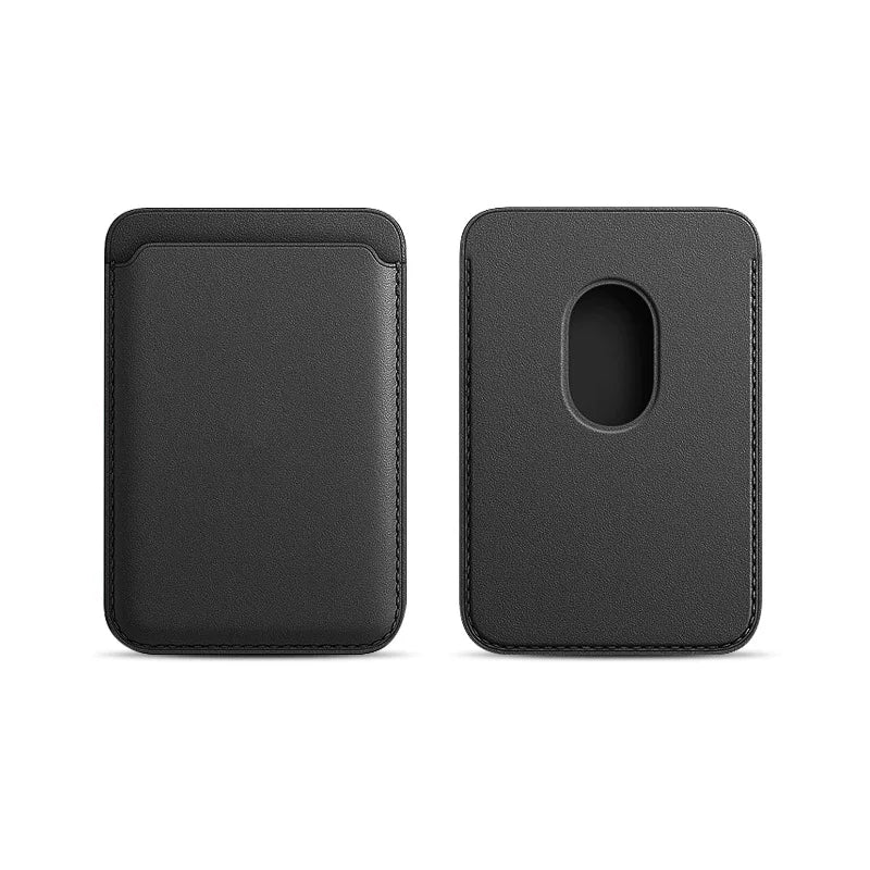 For Apple Magsafe Magnetic Card Holder Case For iPhone 14 13 12 11 Pro Max Mini X XS XR 8 Plus Phone Leather Wallet Bag Cover