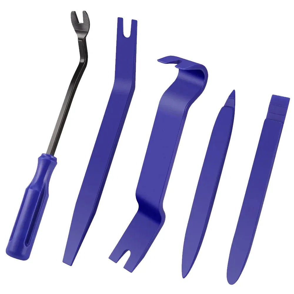Auto Car Instrument Board Removal Tool Kit - Hand Tool Set Crowbar Screwdriver Automobile Sound Disassembly Kit 5/11/41PCS
