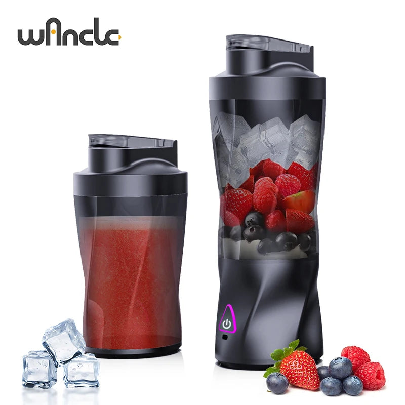 2025 new portable electric wireless juicer USB charging 700ml large-capacity large household juicer Fruit sctional 700ML Blender
