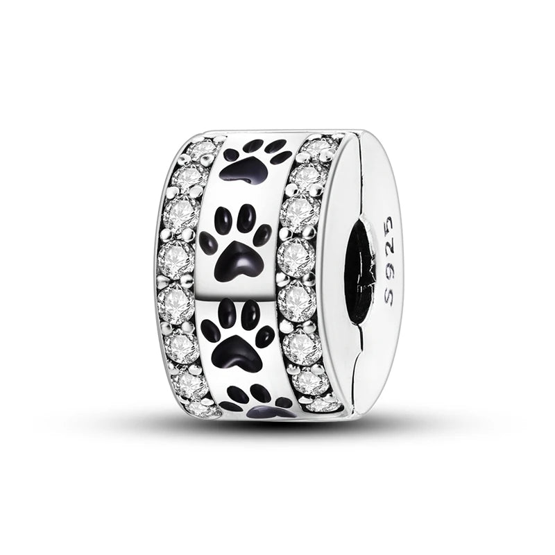 Charm S925 Silvering Perfume Bottle Stars Moon Sun Four Leaf Clover Charm Beads Fit Original Bracelet Woman DIY Jewelry Making
